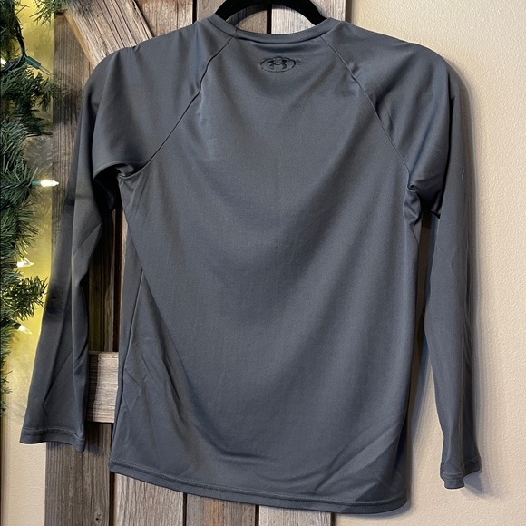 Under Armour Charcoal Long Sleeve Top - Picture 3 of 4